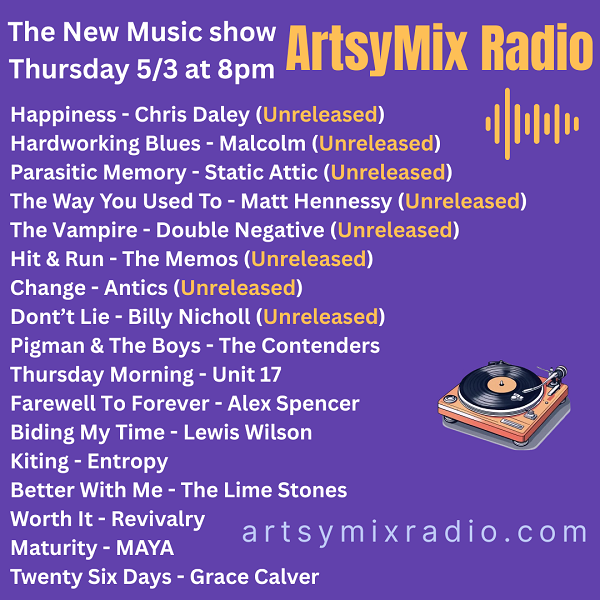 2026 03 05 ArtsyMix Radio
